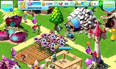 Fantasy Town Android Game Image 1