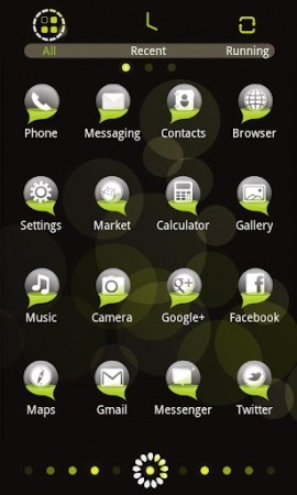 Bubble GO Launcher EX Android Theme Image 2