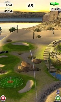 Flick Golf Android Game Image 2