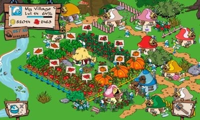 Smurfs&#039; Village Android Game Image 2