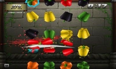 Veggie Samurai Android Game Image 2