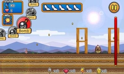 Princess Punt. Kicking My Hero Android Game Image 1