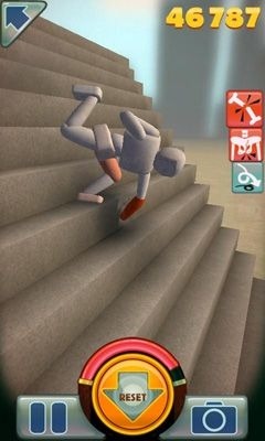 Stair Dismount Android Game Image 2