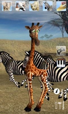 Talking George The Giraffe Android Game Image 1