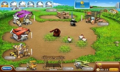 Farm Frenzy 2 Android Game Image 1