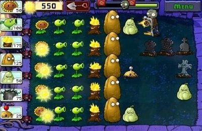 Plants vs. Zombies iOS Game Image 1