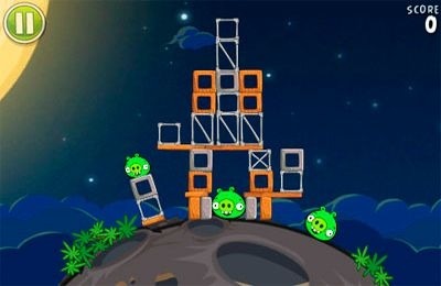 Angry Birds Space iOS Game Image 2