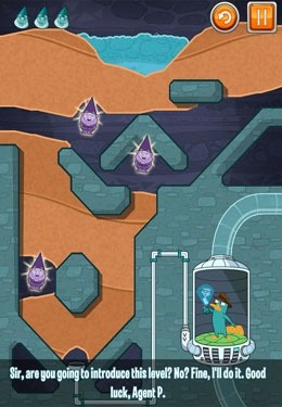 Where&#039;s My Perry? iOS Game Image 2