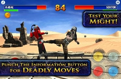 Ultimate Mortal Kombat 3 iOS Game Image 2