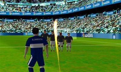 Iniesta VS. Casillas Android Game Image 1
