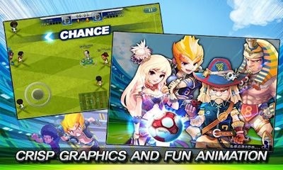 Soccer Superstars 2012 Android Game Image 1
