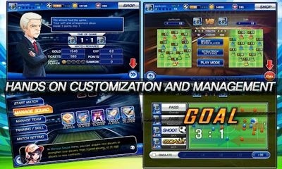 Soccer Superstars 2012 Android Game Image 2