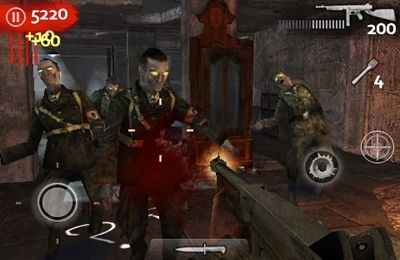 Call of Duty World at War Zombies II iOS Game Image 1