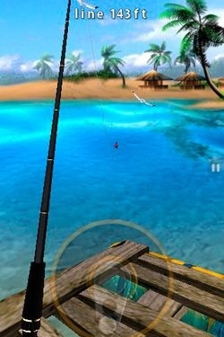 Flick Fishing iOS Game Image 1