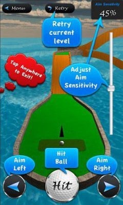 3D Mini Golf Masters Android Game Image 1