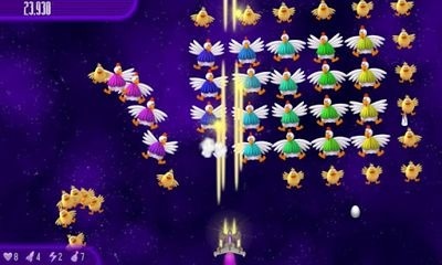 Chicken Invaders 4 Android Game Image 2