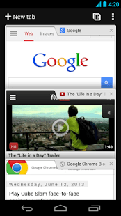 Chrome Browser - Google Android Application Image 1
