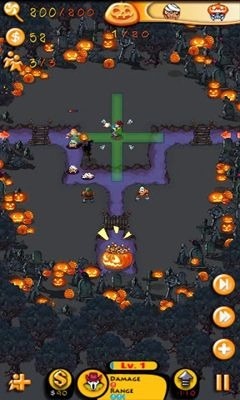 Greedy Pigs Halloween Android Game Image 1