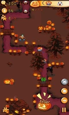 Greedy Pigs Halloween Android Game Image 2