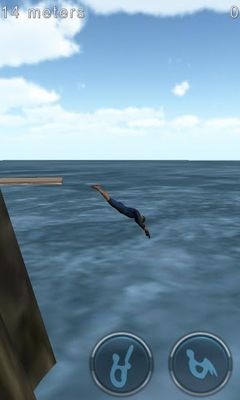 Cliff Diving 3D Android Game Image 1