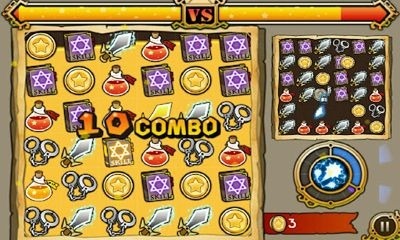 Witch Wars Puzzle Android Game Image 1