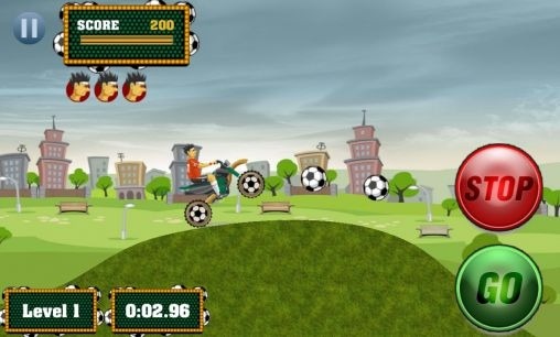 Footy Rider Android Game Image 1