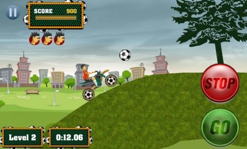 Footy Rider Android Game Image 2
