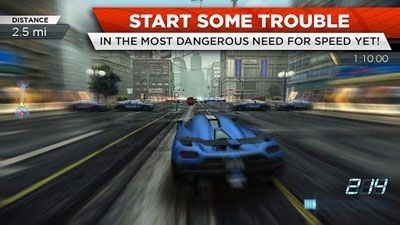 Need for Speed Most Wanted Android Game Image 1