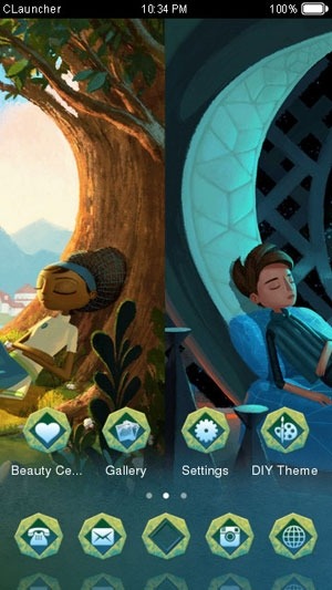 Broken Age CLauncher Android Theme Image 1