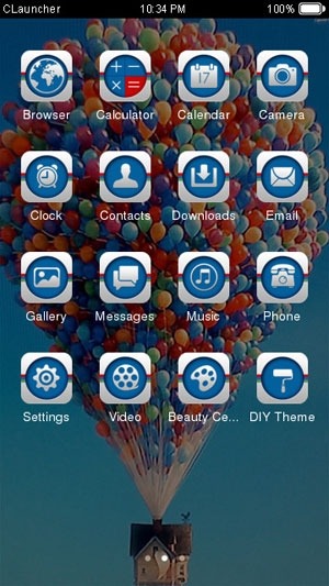 Up CLauncher Android Theme Image 2