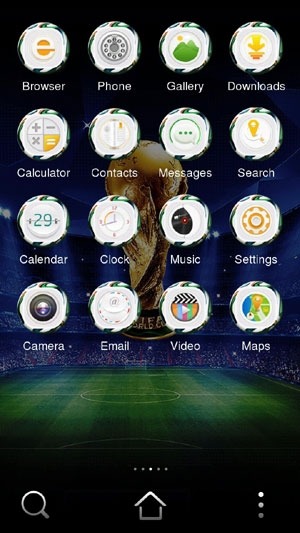 World Cup CLauncher Android Theme Image 1