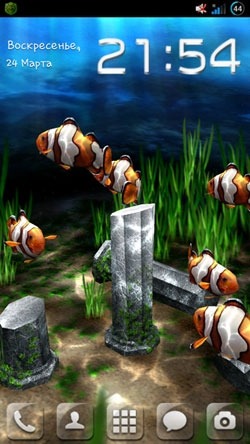My 3D Fish Android Wallpaper Image 2