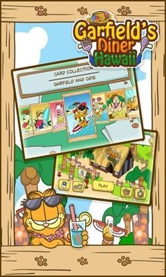 Garfield&#039;s Diner Hawaii Android Game Image 2
