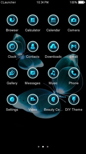 Butterfly CLauncher Android Theme Image 2