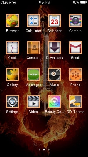Play the Guitar CLauncher Android Theme Image 2