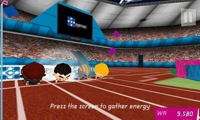 London 2012 100m Android Game Image 2