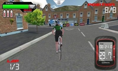 CRC Pro-Cycling Android Game Image 1