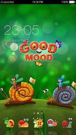 Good Mood CLauncher Android Theme Image 1