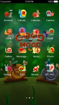 Good Mood CLauncher Android Theme Image 2
