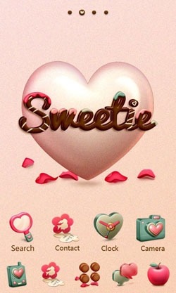Sweetie Go Launcher EX Android Theme Image 1