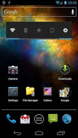 Vortex Galaxy Android Wallpaper Image 2