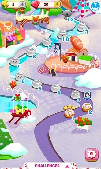 Cupcake Mania: Christmas Android Game Image 1