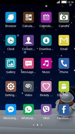 Snowman CLauncher Android Theme Image 2