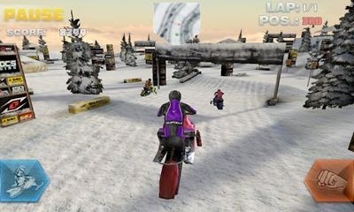 Snowbike Racing Android Game Image 2
