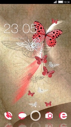 Butterfly CLauncher Android Theme Image 1