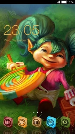 Candies CLauncher Android Theme Image 1