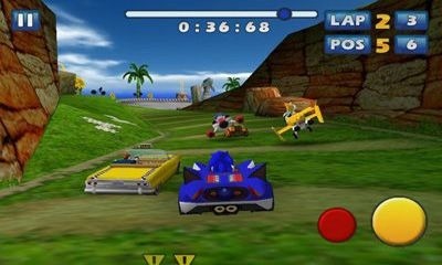 Sonic &amp; SEGA All-Stars Racing Android Game Image 1