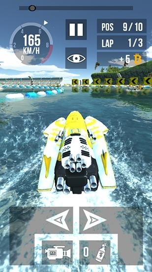 Thumb Boat Racing HD Android Game Image 2
