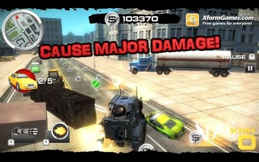 Burnin&#039; rubber: Crash n&#039; burn Android Game Image 2