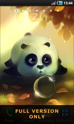 Panda Dumpling Android Wallpaper Image 1